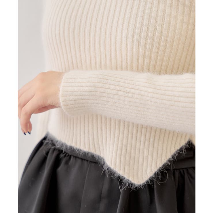 【Chico】ワンショルデザインアンゴラニット | PAL GROUP OUTLET | 詳細画像48 