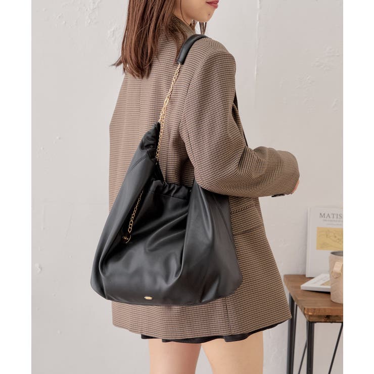 Chico】チェーンショルダーBIGバッグ[品番：PALW0006240]｜PAL