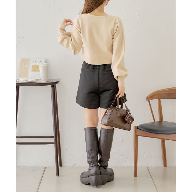 【Chico】オープンショルダーデザインニット | PAL GROUP OUTLET | 詳細画像7 