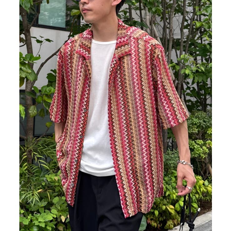 【CIAOPANIC TYPY】レースシアーストライプ柄ルーズシャツ | PAL GROUP OUTLET | 詳細画像40 