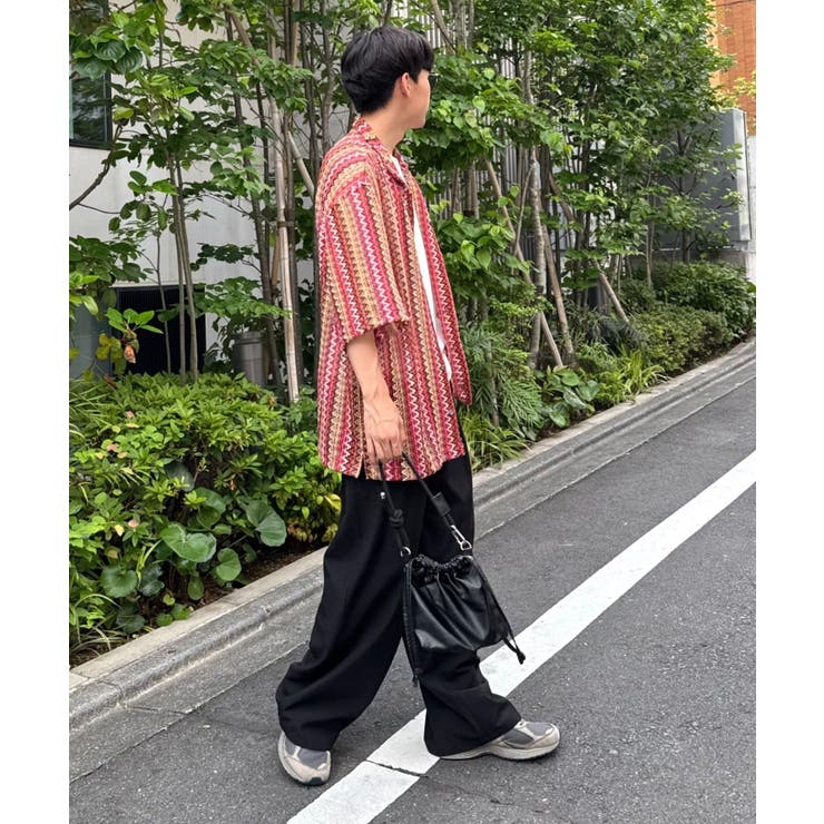 【CIAOPANIC TYPY】レースシアーストライプ柄ルーズシャツ | PAL GROUP OUTLET | 詳細画像43 