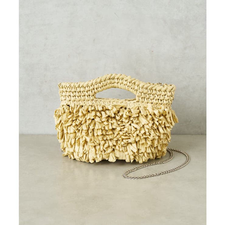 【CIAOPANIC TYPY】【Aguni】ペーパーフリンジBAG | PAL GROUP OUTLET | 詳細画像4 