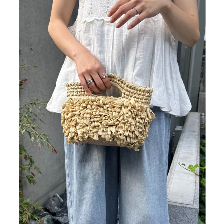 【CIAOPANIC TYPY】【Aguni】ペーパーフリンジBAG | PAL GROUP OUTLET | 詳細画像13 