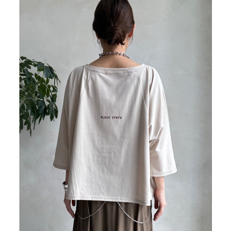 【DouDou】W 前後ロゴドルマンTEE | PAL GROUP OUTLET | 詳細画像21 