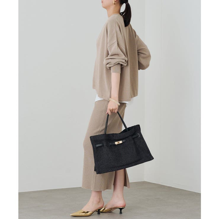 Loungedress】和紙リブKNSK[品番：PALW0006303]｜PAL GROUP OUTLET