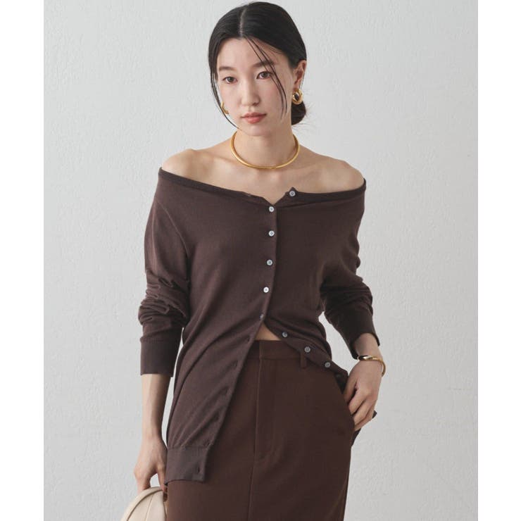 Loungedress ラウンジドレス　新品タグ付　厚手ロングカーディガン Loungedress ラウンジドレス 新品タグ付 厚手ロングカーディガン