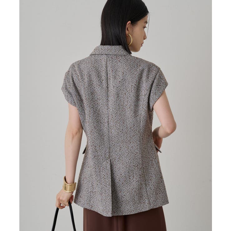Loungedress キャップスリーブWジレ Loungedress】キャップスリーブWジレ | OUTLET(アウトレット