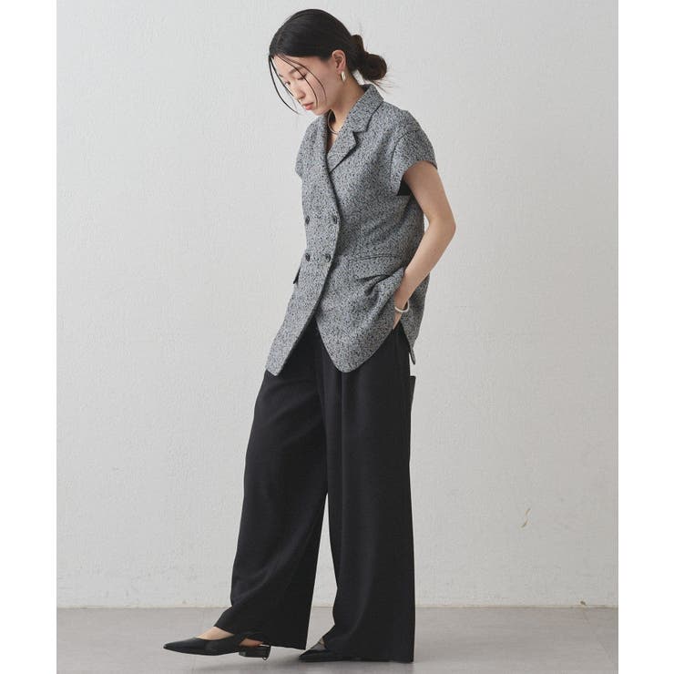 Loungedress】キャップスリーブWジレ[品番：PALW0006309]｜PAL GROUP