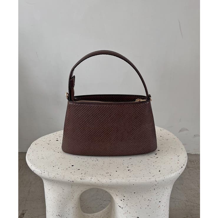 【CAPRICIEUX LE'MAGE】台形型押しミニBAG | PAL GROUP OUTLET | 詳細画像2 