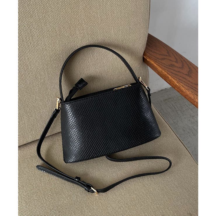 【CAPRICIEUX LE'MAGE】台形型押しミニBAG | PAL GROUP OUTLET | 詳細画像7 