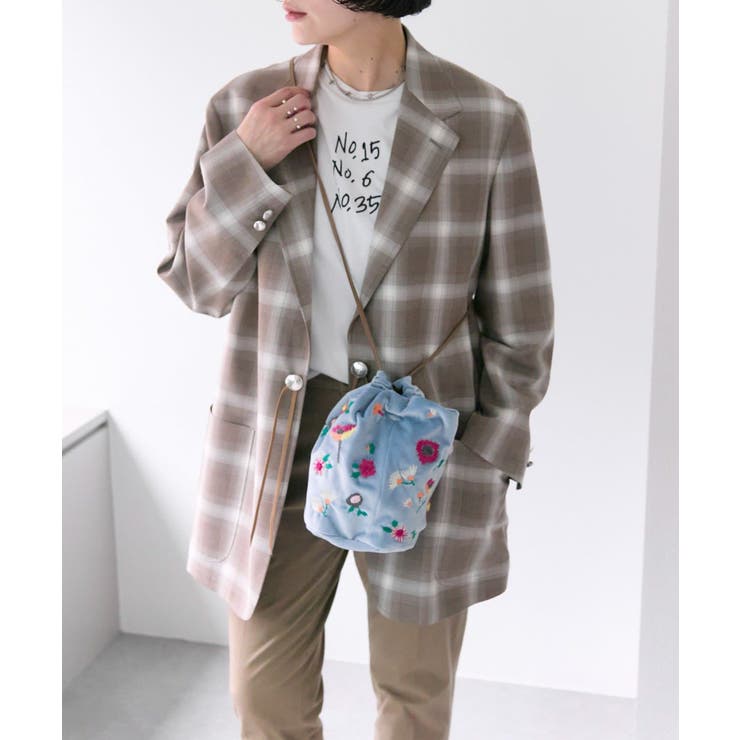 【ear PAPILLONNER】刺?巾着バッグ | PAL GROUP OUTLET | 詳細画像12 