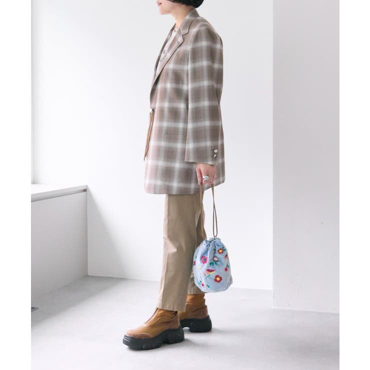 【ear PAPILLONNER】刺?巾着バッグ | PAL GROUP OUTLET | 詳細画像7 