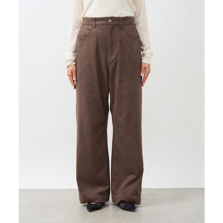 【RIVE DROITE】ブラッシュドクロスルーズパンツ | PAL GROUP OUTLET | 詳細画像23 