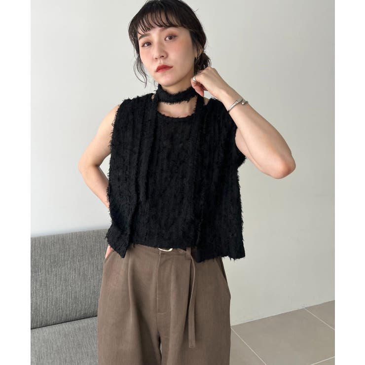 【CAPRICIEUX LE'MAGE】JQDチョーカータンク | PAL GROUP OUTLET | 詳細画像25 