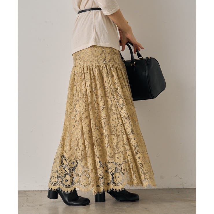 【Loungedress】ヴィンテージライクレースSK | PAL GROUP OUTLET | 詳細画像13 