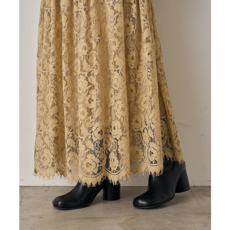 【Loungedress】ヴィンテージライクレースSK | PAL GROUP OUTLET | 詳細画像18 