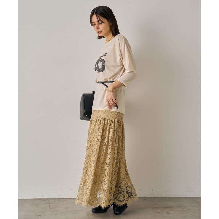 【Loungedress】ヴィンテージライクレースSK | PAL GROUP OUTLET | 詳細画像5 