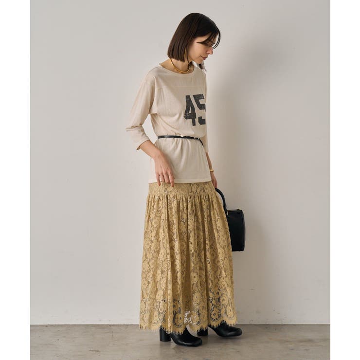 【Loungedress】ヴィンテージライクレースSK | PAL GROUP OUTLET | 詳細画像7 