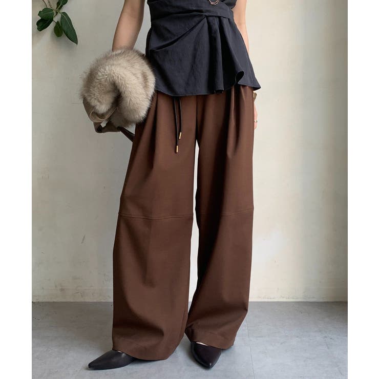 DouDou】ダブルタックパンツ[品番：PALW0006388]｜PAL GROUP OUTLET