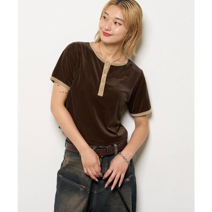 【WHO'S WHO gallery】リンガーベロアヘンリートップス | PAL GROUP OUTLET | 詳細画像12 