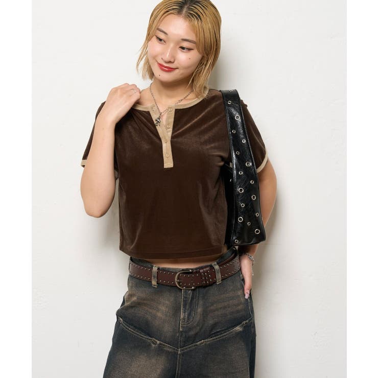 【WHO'S WHO gallery】リンガーベロアヘンリートップス | PAL GROUP OUTLET | 詳細画像13 