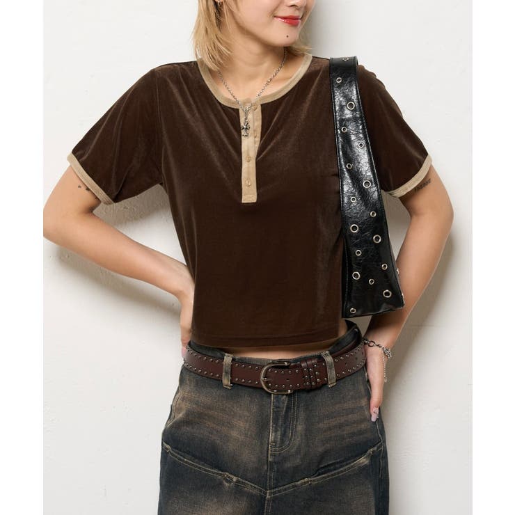 【WHO'S WHO gallery】リンガーベロアヘンリートップス | PAL GROUP OUTLET | 詳細画像16 