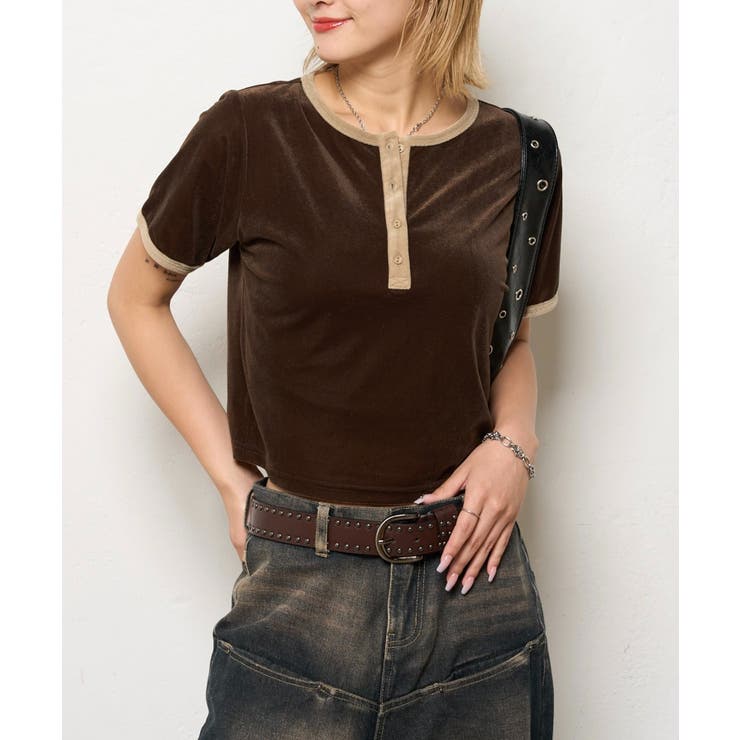 【WHO'S WHO gallery】リンガーベロアヘンリートップス | PAL GROUP OUTLET | 詳細画像17 