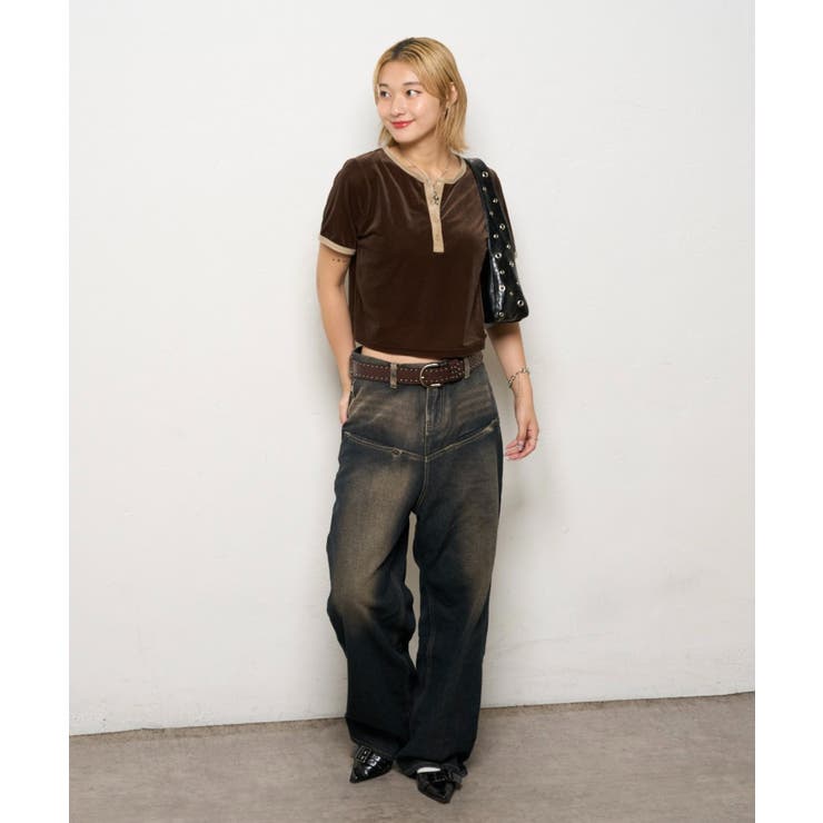 【WHO'S WHO gallery】リンガーベロアヘンリートップス | PAL GROUP OUTLET | 詳細画像19 