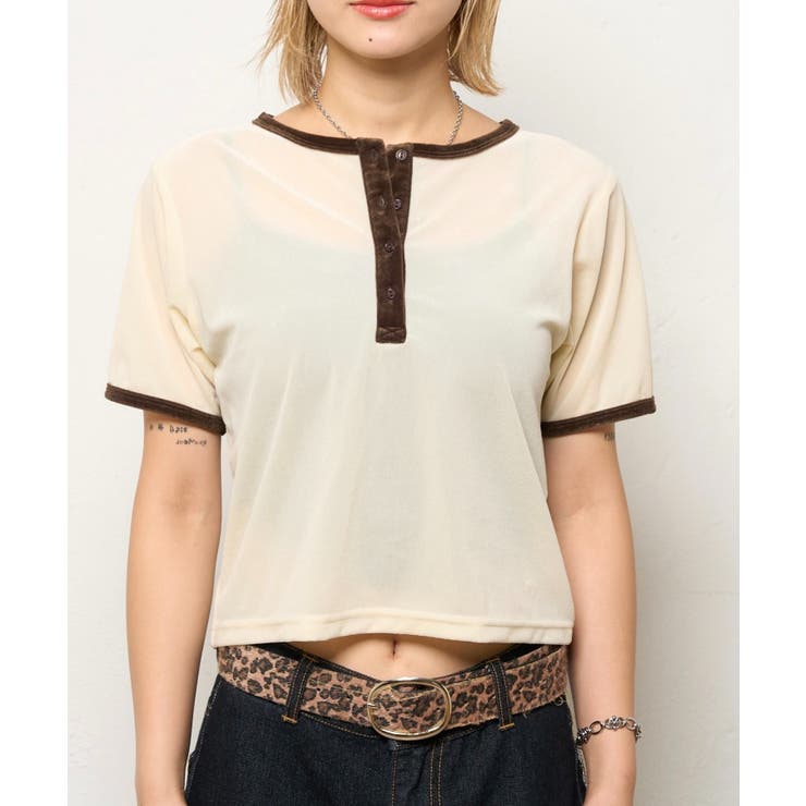 【WHO'S WHO gallery】リンガーベロアヘンリートップス | PAL GROUP OUTLET | 詳細画像28 