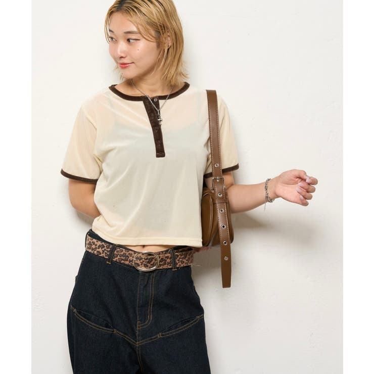 【WHO'S WHO gallery】リンガーベロアヘンリートップス | PAL GROUP OUTLET | 詳細画像2 