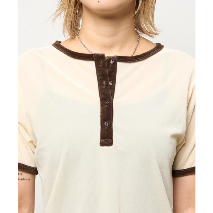 【WHO'S WHO gallery】リンガーベロアヘンリートップス | PAL GROUP OUTLET | 詳細画像31 