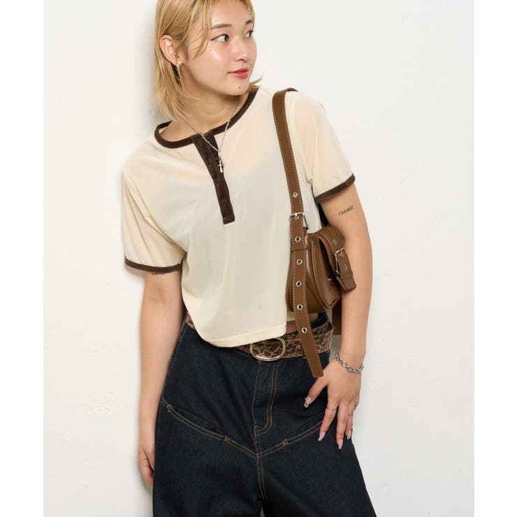 【WHO'S WHO gallery】リンガーベロアヘンリートップス | PAL GROUP OUTLET | 詳細画像3 