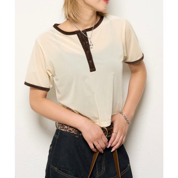 【WHO'S WHO gallery】リンガーベロアヘンリートップス | PAL GROUP OUTLET | 詳細画像7 