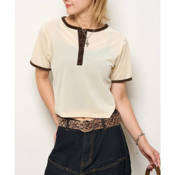 【WHO'S WHO gallery】リンガーベロアヘンリートップス | PAL GROUP OUTLET | 詳細画像8 