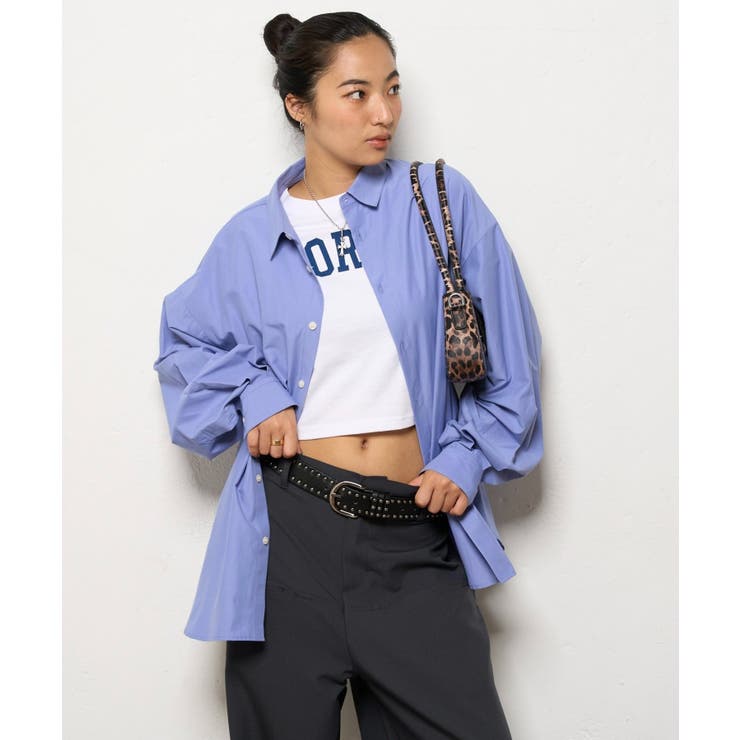 【WHO'S WHO gallery】ブロードルーズシャツ | PAL GROUP OUTLET | 詳細画像2 