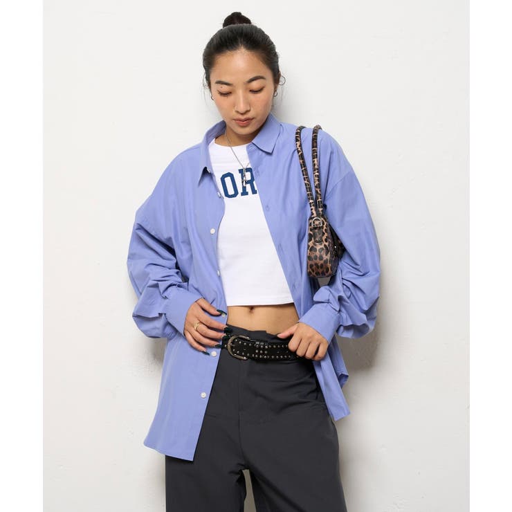 【WHO'S WHO gallery】ブロードルーズシャツ | PAL GROUP OUTLET | 詳細画像3 