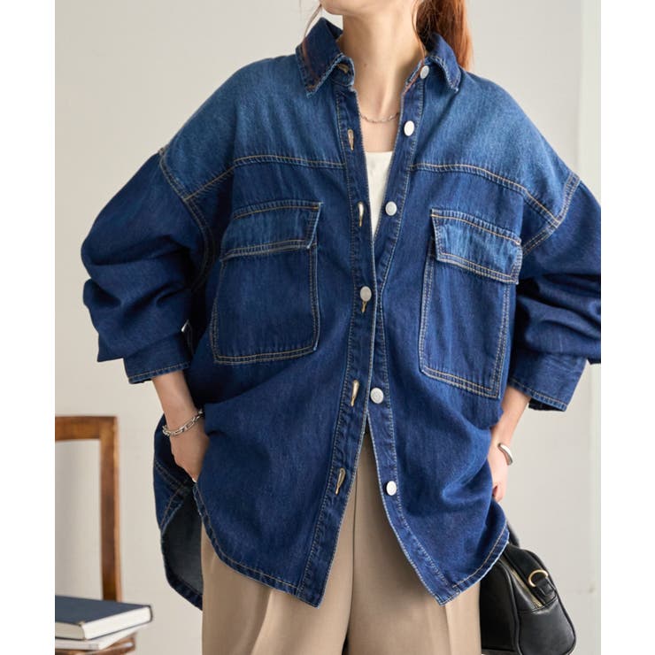 Discoat】デニムビッグシャツ[品番：PALW0006451]｜PAL GROUP OUTLET