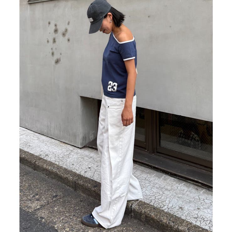 OddStudioオフショルナンバリングTEE | PAL GROUP OUTLET | 詳細画像10 