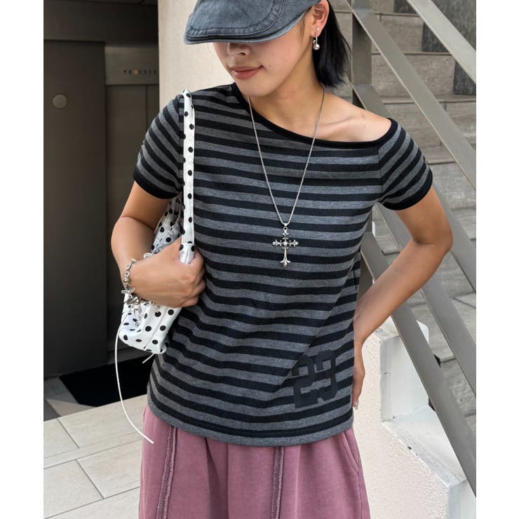 OddStudioオフショルナンバリングTEE | PAL GROUP OUTLET | 詳細画像11 