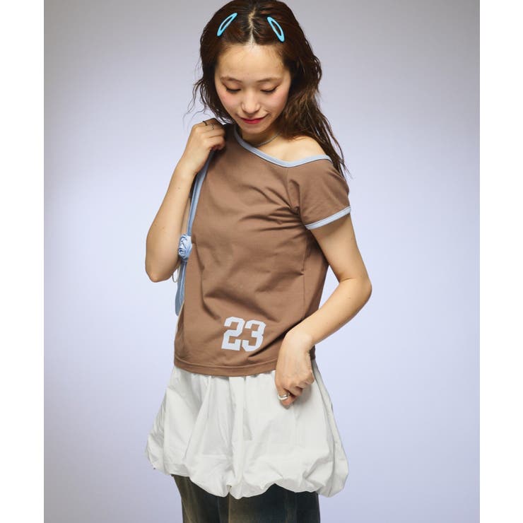 OddStudioオフショルナンバリングTEE | PAL GROUP OUTLET | 詳細画像20 
