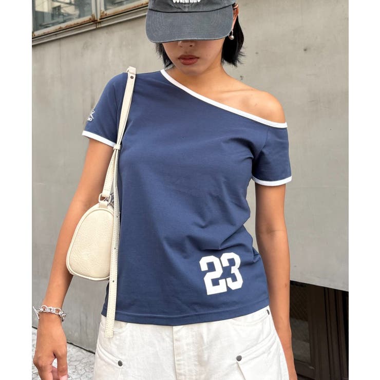 OddStudioオフショルナンバリングTEE | PAL GROUP OUTLET | 詳細画像8 