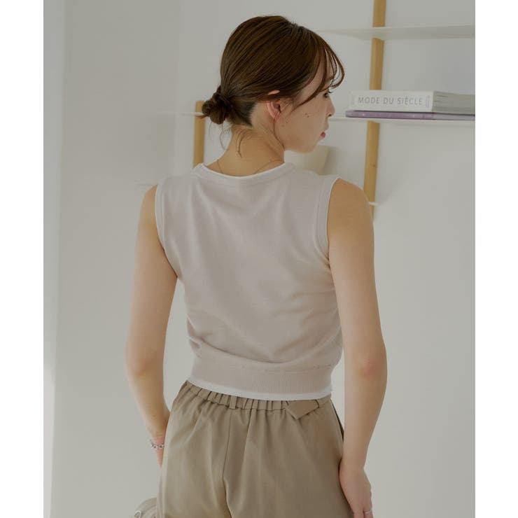 Chico】配色ネームロゴノースリKT[品番：PALW0006426]｜PAL GROUP