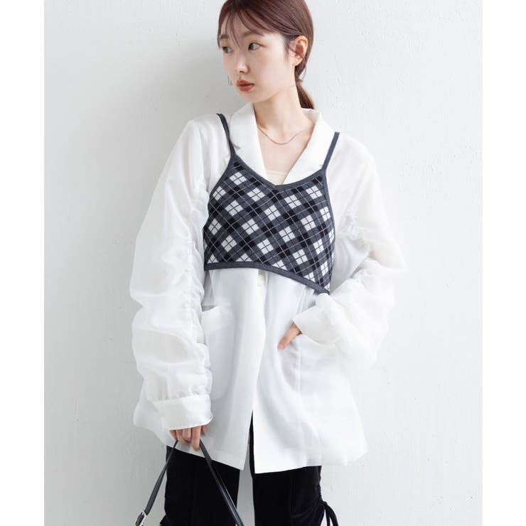 IVO | 【Kastane】limited arm gathers jacket | PAL GROUP OUTLET