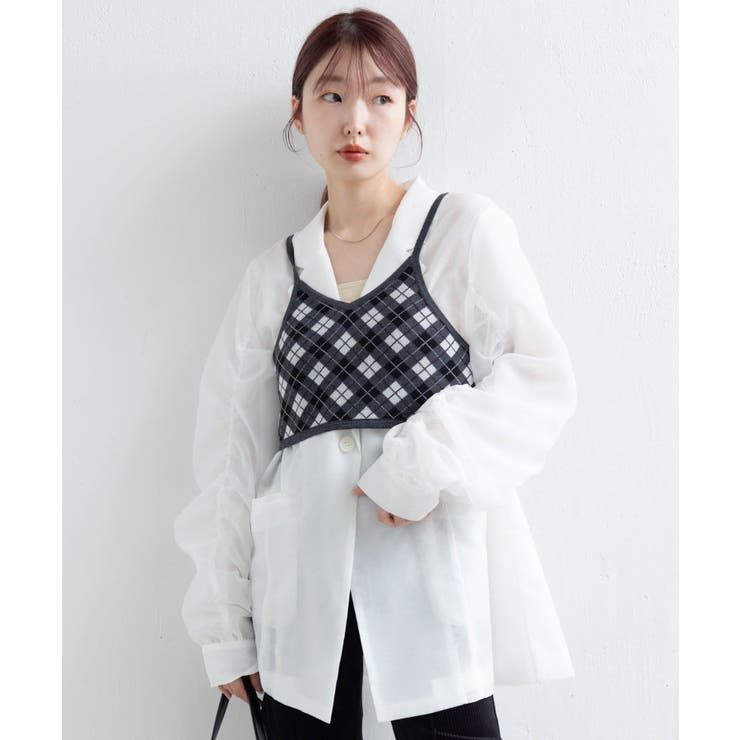 【Kastane】limited arm gathers jacket | PAL GROUP OUTLET | 詳細画像13 