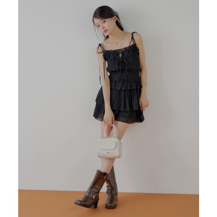 はちゅみちセット Chico】シアーレースベアキャミSPTSET[品番：PALW0006436]｜PAL