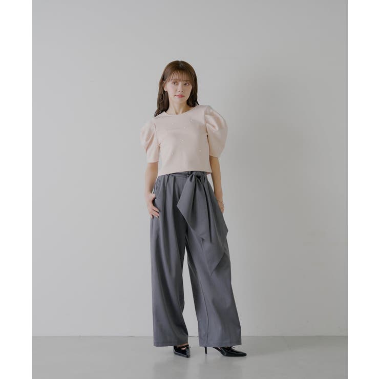 【Chico】バックオープンパワショルT | PAL GROUP OUTLET | 詳細画像18 