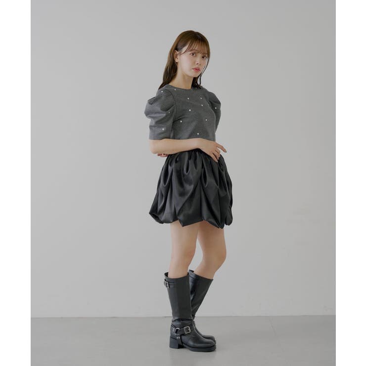 【Chico】バックオープンパワショルT | PAL GROUP OUTLET | 詳細画像6 