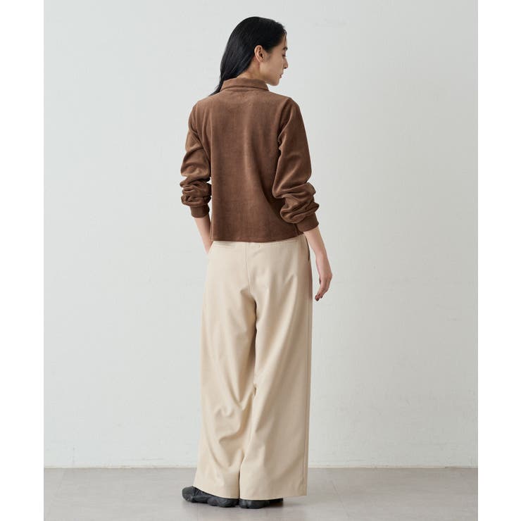 【earthy_】コットンベロアW zip C/D | PAL GROUP OUTLET | 詳細画像31 