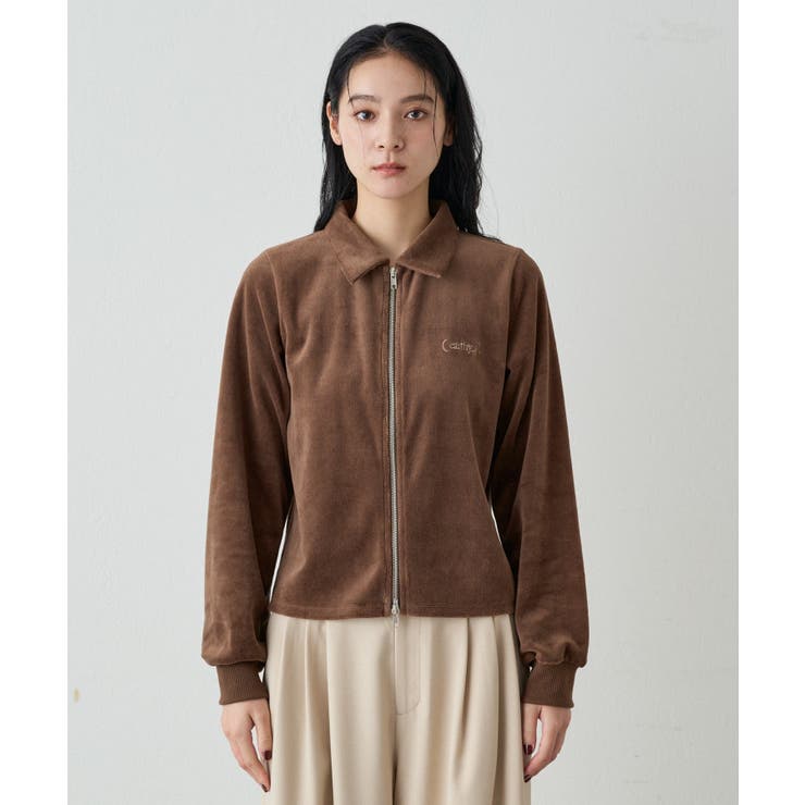 【earthy_】コットンベロアW zip C/D | PAL GROUP OUTLET | 詳細画像40 
