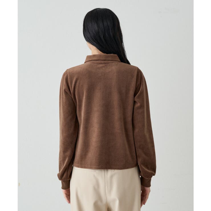 【earthy_】コットンベロアW zip C/D | PAL GROUP OUTLET | 詳細画像42 